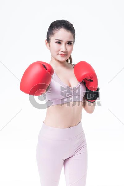 女性拳击运动图片素材免费下载