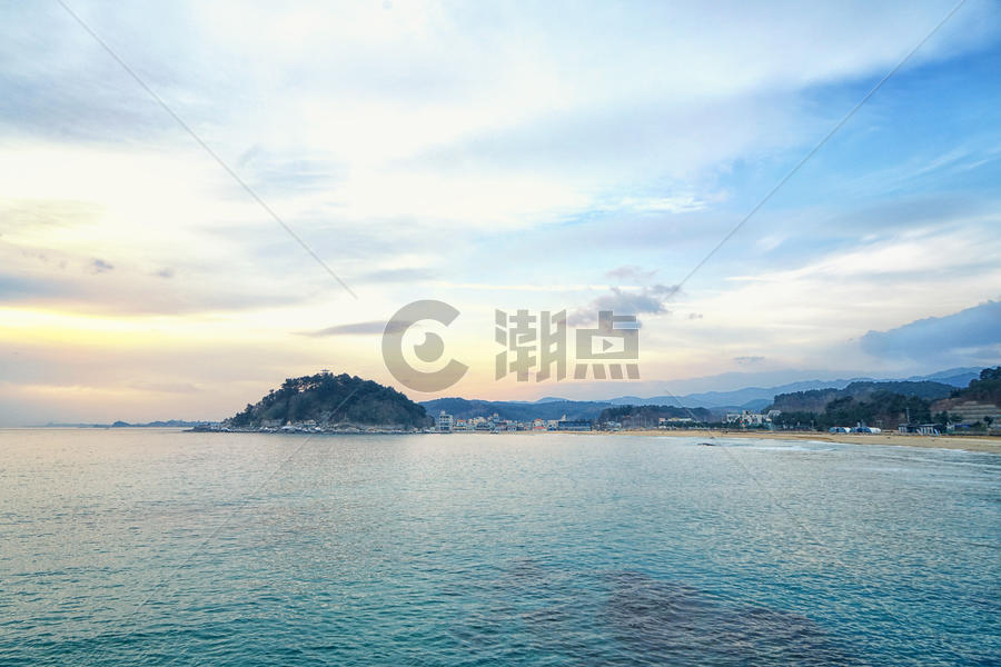 韩国仁川海滨风光图片素材免费下载