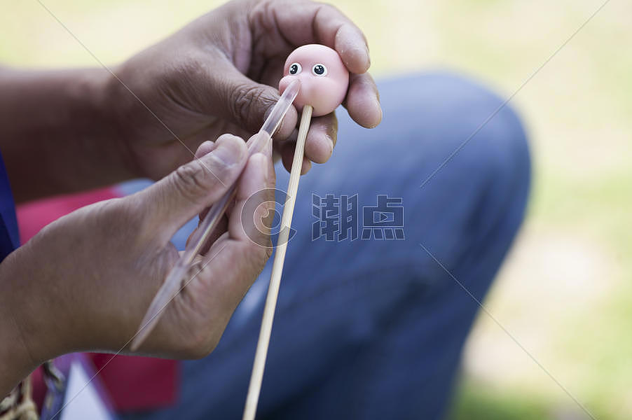 传统手艺捏泥人摄影图4064*2704图片素材免费下载-编号786694-潮点视频
