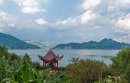 湖北黄石阳新仙岛湖风景图片素材免费下载