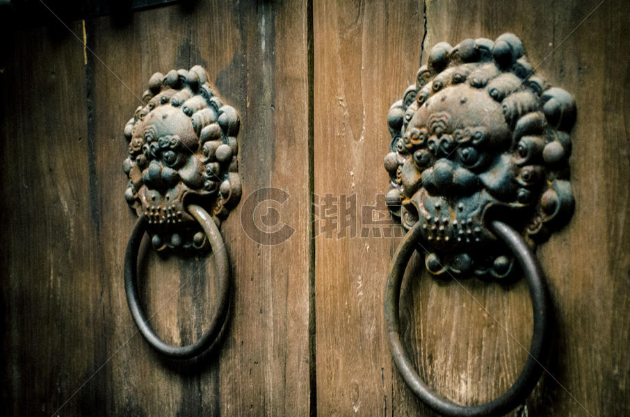 汉口里古代门锁摄影图4928*3264图片素材免费下载-编号787047-潮点视频