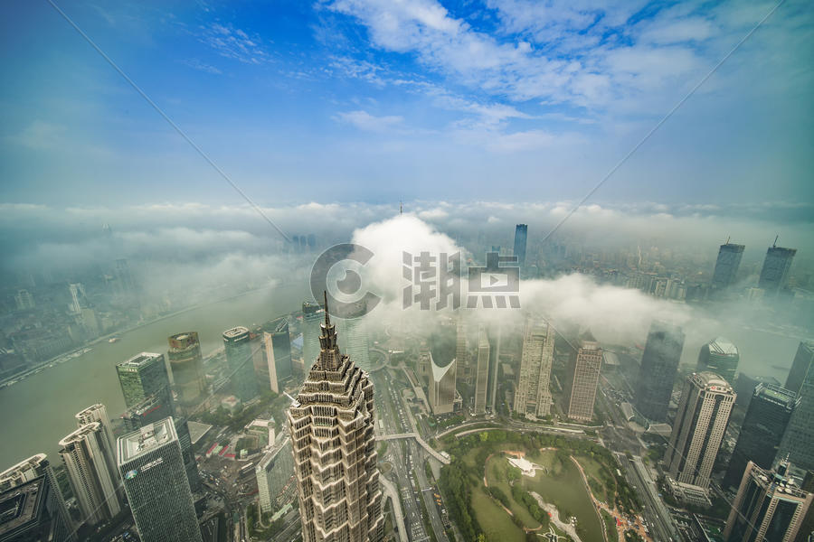 上海环球观光厅图片素材免费下载