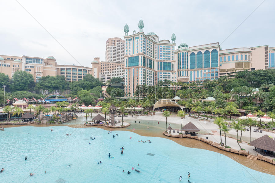 马来西亚水上乐园图片素材免费下载