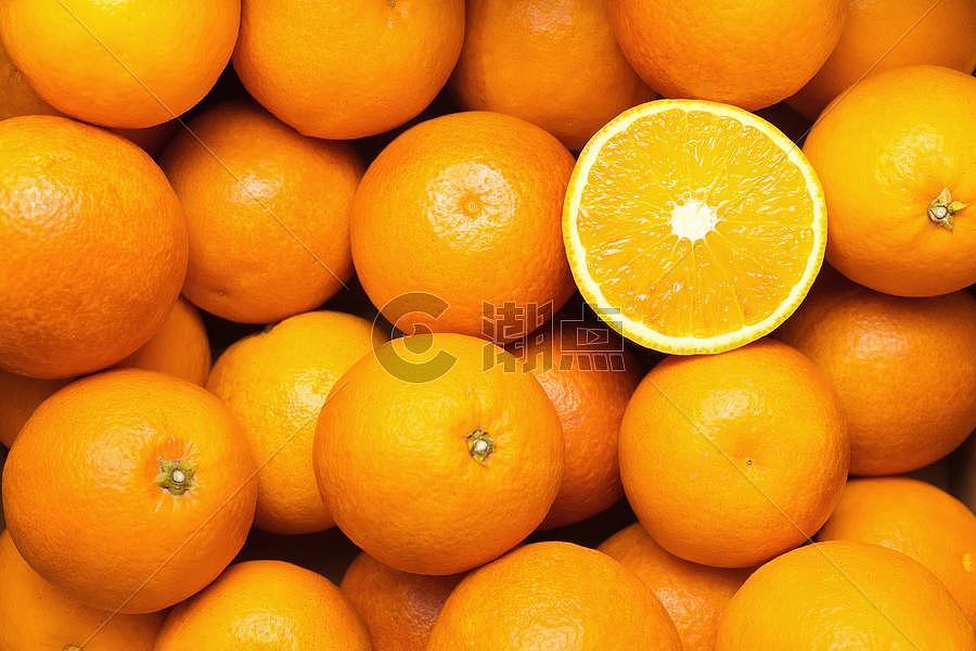 新鲜脐橙橙子橙汁维生素C图片素材免费下载