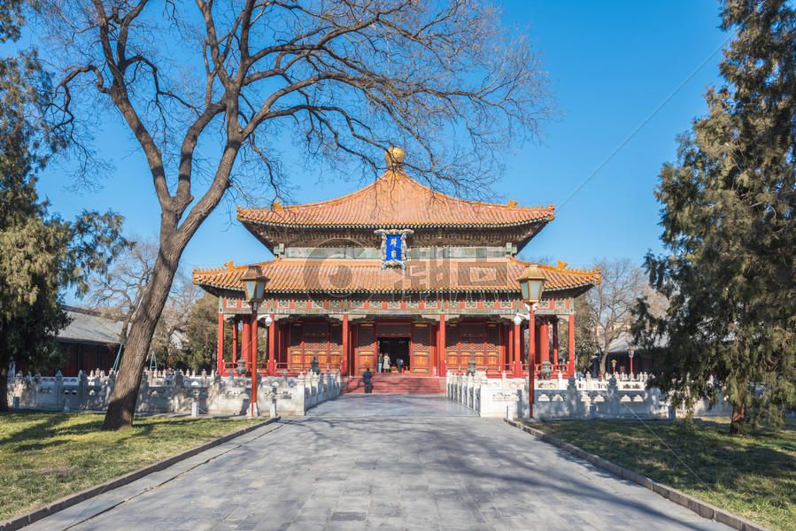 北京国子监古建筑图片素材免费下载