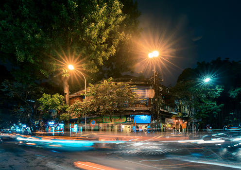 越南夜景图片素材免费下载