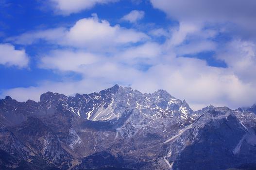 丽江玉龙雪山冰川公园图片素材免费下载