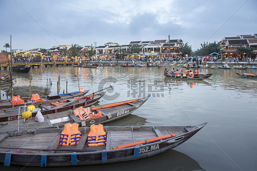 越南会安古镇风光图片素材免费下载