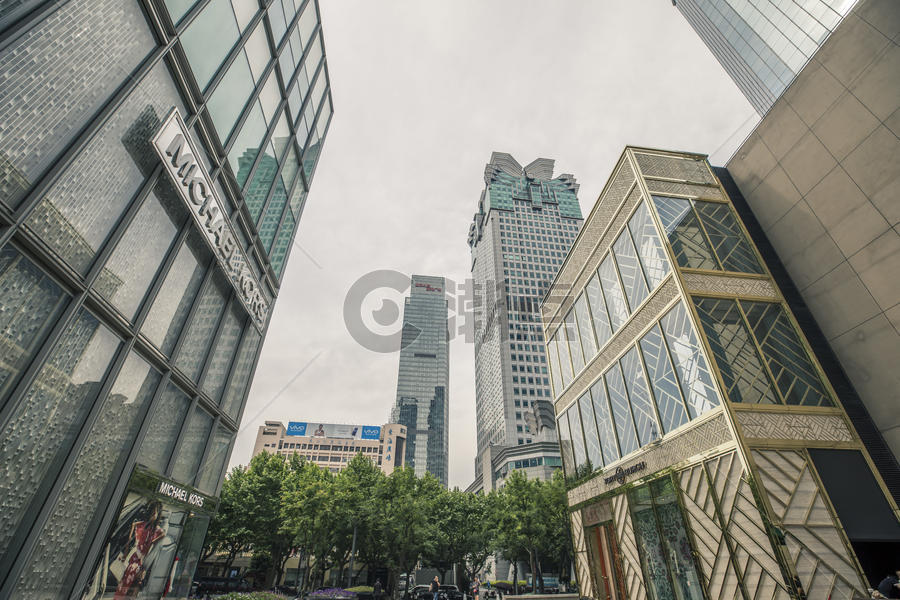 上海静安区商务中心图片素材免费下载