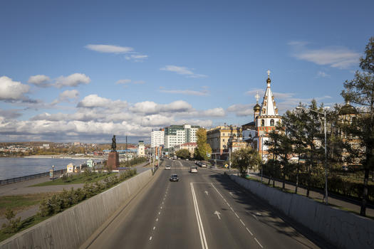 伊尔库斯科城市风光图片素材免费下载