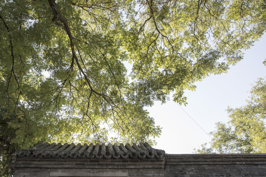 北京胡同风景图片素材免费下载