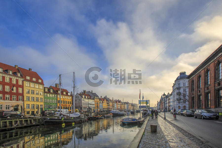 丹麦哥本哈根城市风光图片素材免费下载