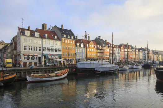 丹麦哥本哈根城市风光图片素材免费下载