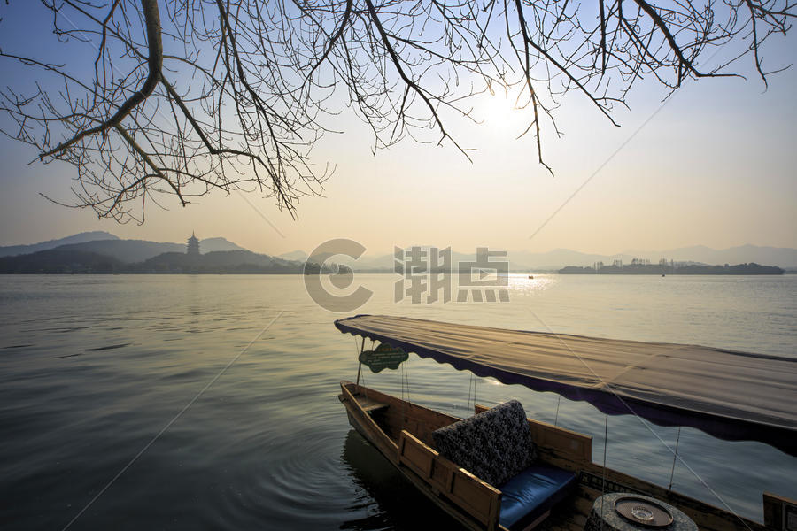 杭州西湖风光图片素材免费下载