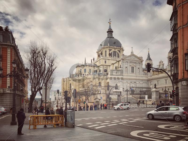 西班牙巴塞罗那城市风光图片素材免费下载
