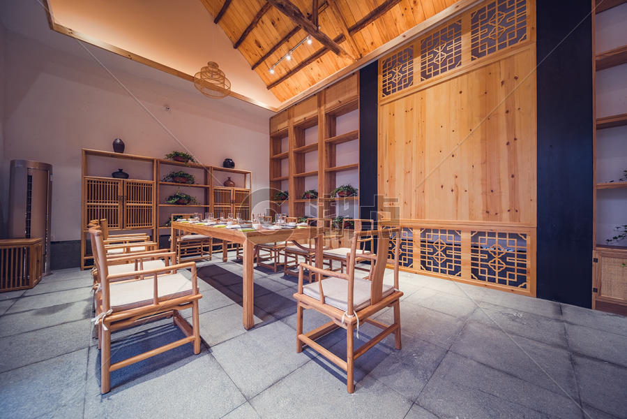 中式家居餐厅图片素材免费下载