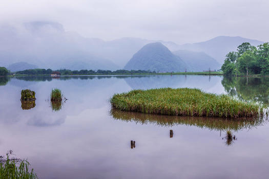 神农架大九湖的清晨图片素材免费下载