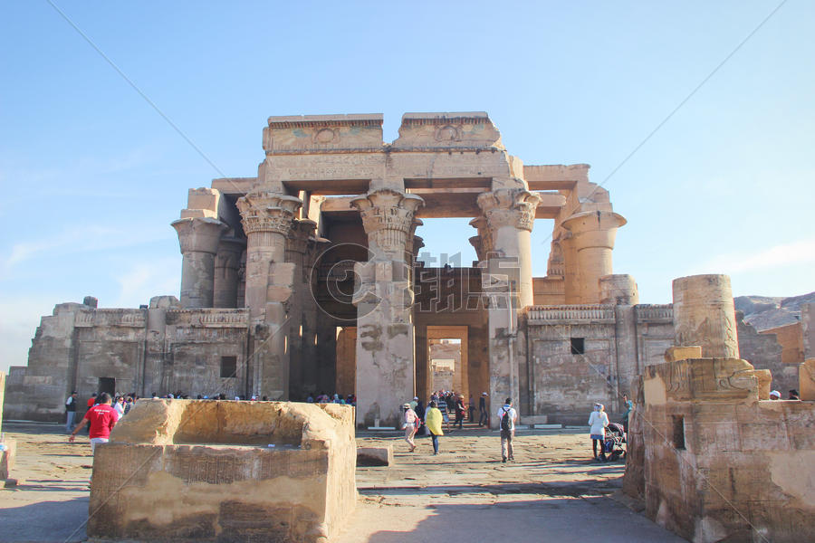 埃及阿斯旺康翁波神庙图片素材免费下载