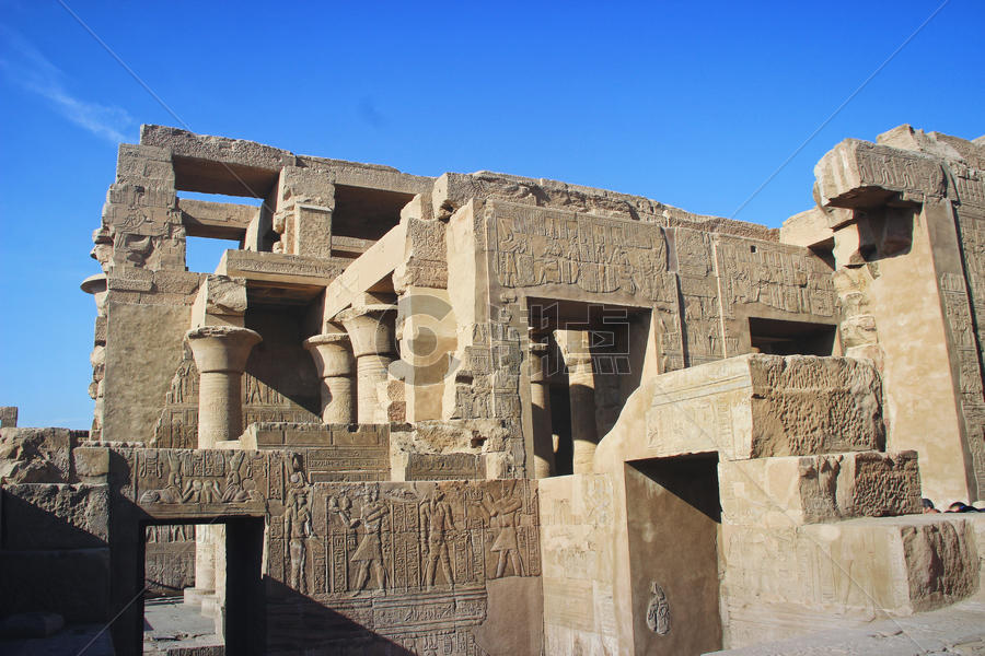 埃及阿斯旺康翁波神庙图片素材免费下载