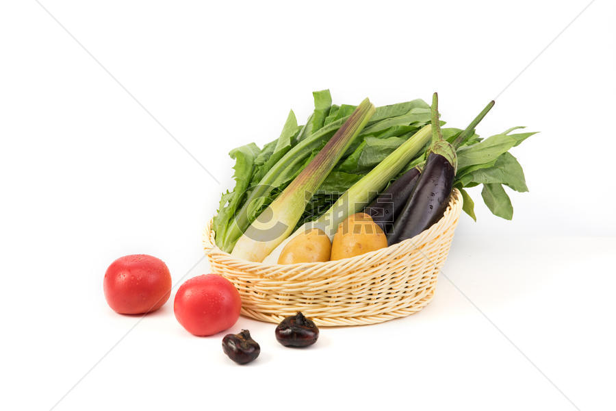 篮子里的蔬菜图片素材免费下载