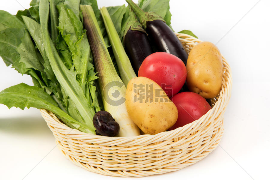 篮子里的蔬菜图片素材免费下载