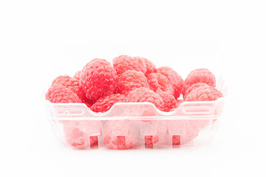 一盒树莓覆盆子图片素材免费下载