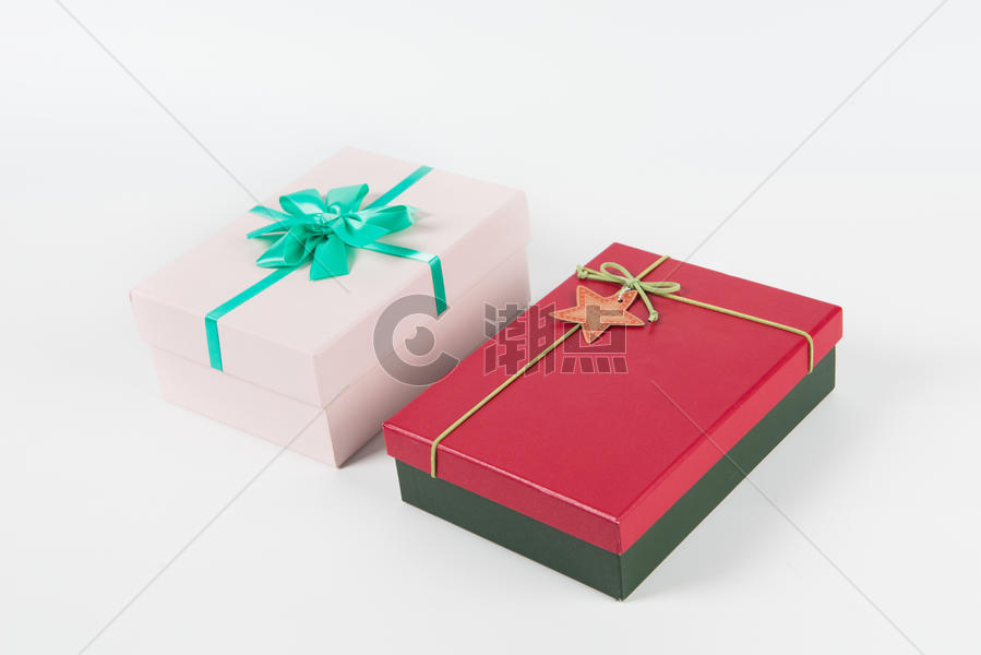 粉色和红色礼盒图片素材免费下载