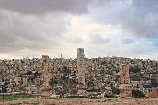 约旦首都安曼图片素材免费下载