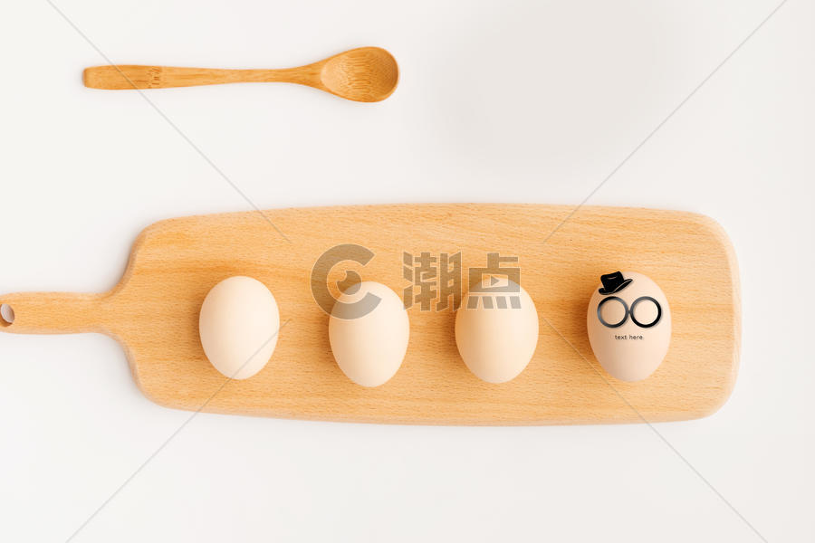 创意鸡蛋背景图片素材免费下载