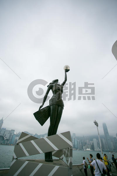 香港星光大道雕像图片素材免费下载