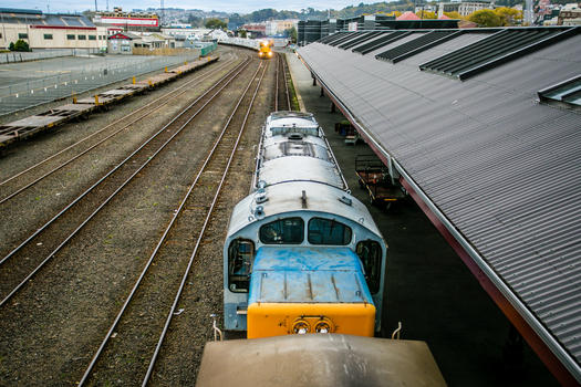 新西兰但尼丁火车站图片素材免费下载