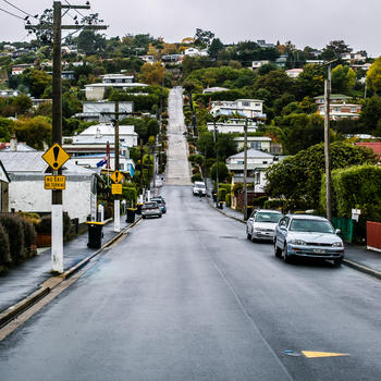 新西兰城市道路图片素材免费下载