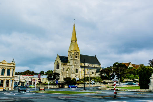 新西兰但尼丁建筑图片素材免费下载