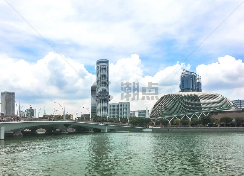 新加坡城市建筑图片素材免费下载