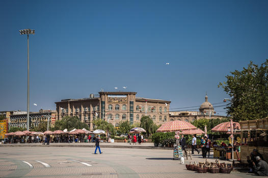 新疆喀什艾提尕尔广场图片素材免费下载