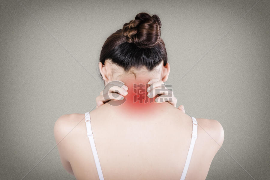 脖子疼痛图片素材免费下载