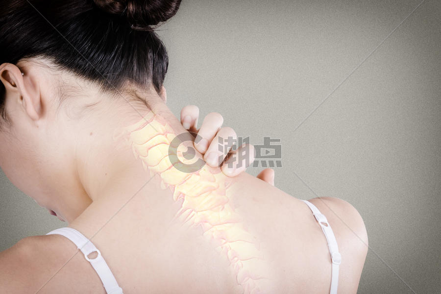 脖颈疼痛图片素材免费下载