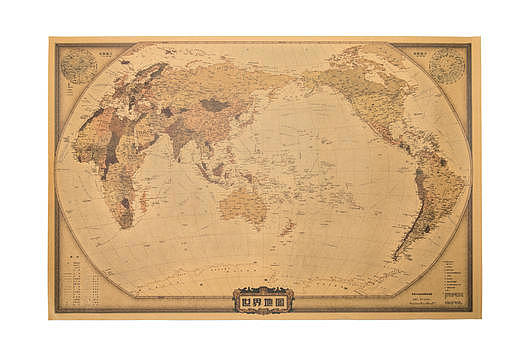 复古世界地图图片素材免费下载