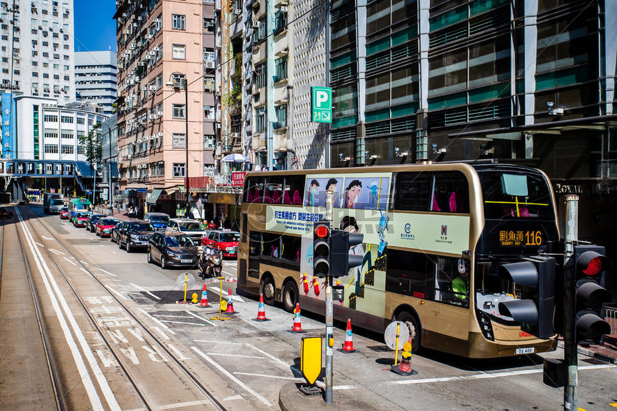 香港街道图片素材免费下载