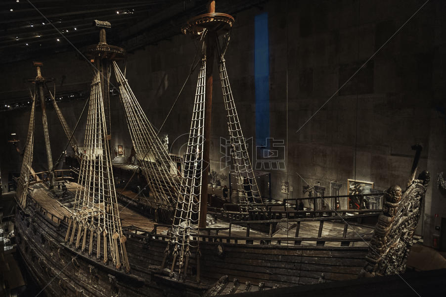 瑞典斯德哥尔摩瓦萨沉船博物馆图片素材免费下载