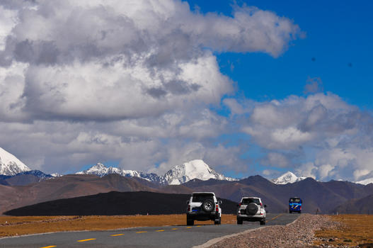 青藏公路风光图片素材免费下载