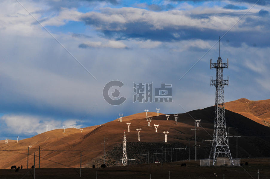 青藏公路风光图片素材免费下载