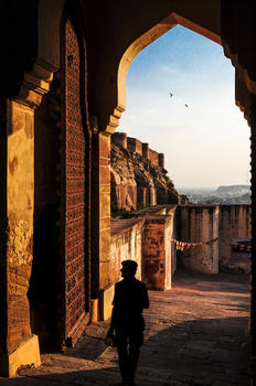 印度焦特布尔市梅兰加尔城堡图片素材免费下载