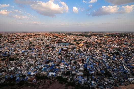 印度焦特布尔古城图片素材免费下载