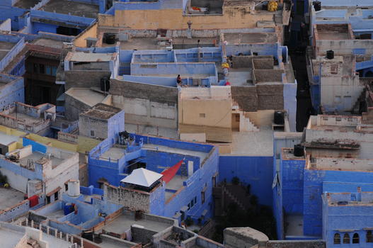 印度焦特布尔古城图片素材免费下载