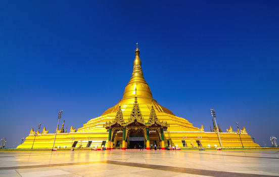 缅甸佛教大金塔图片素材免费下载