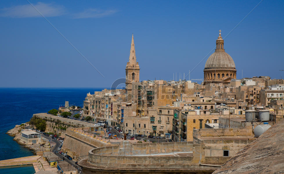 马耳他首都风光图片素材免费下载