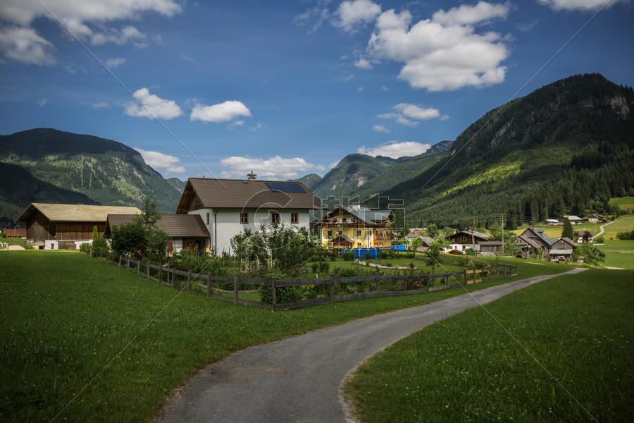 奥地利乡村田园风光图片素材免费下载