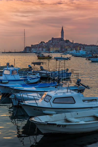 欧洲旅游名城罗维尼风光图片素材免费下载