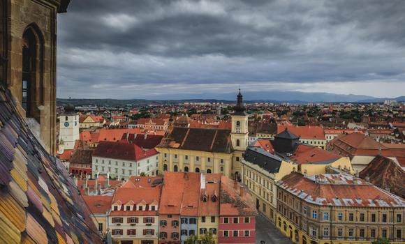 欧洲古镇建筑风光图片素材免费下载